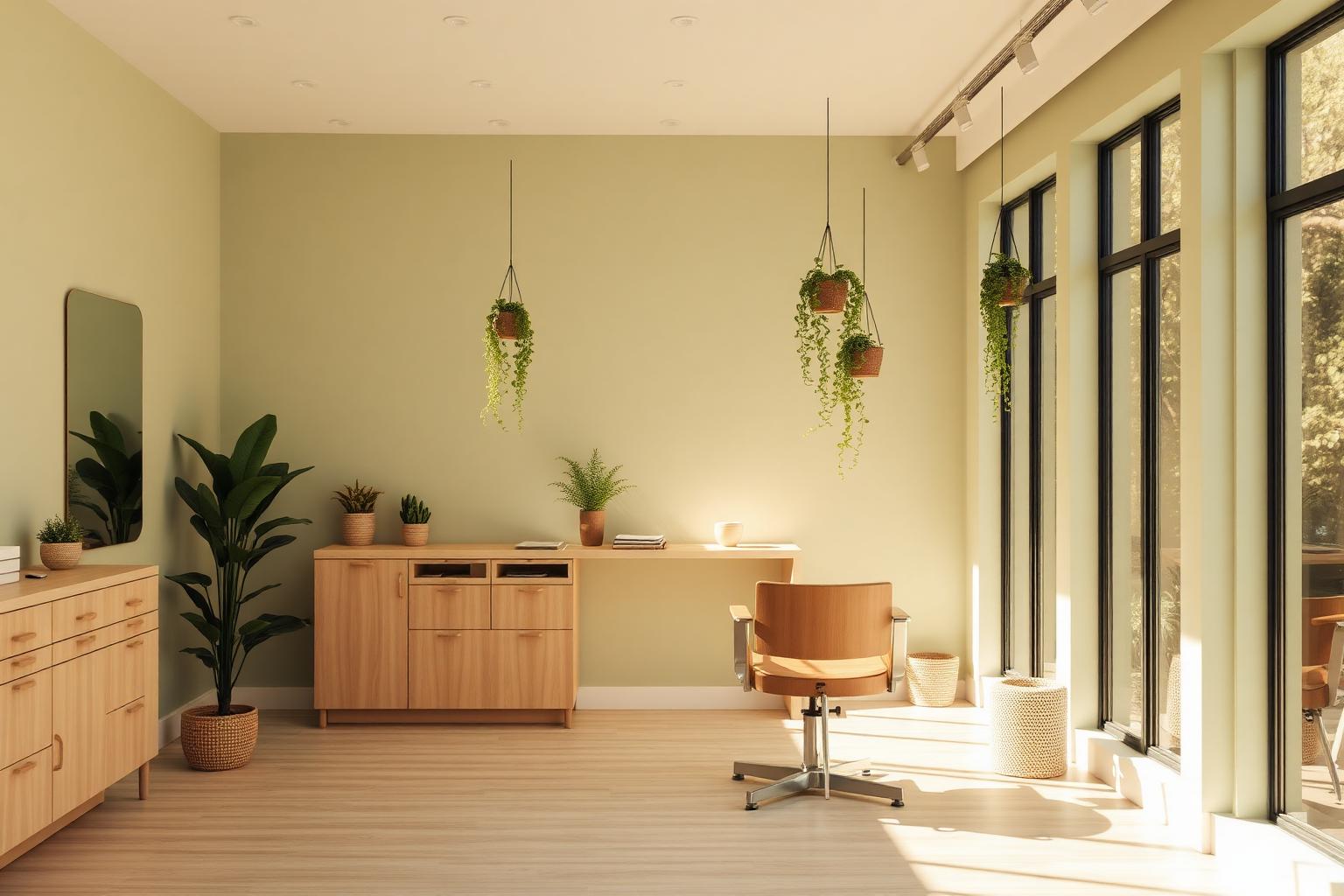 Salon de beauté contemporain